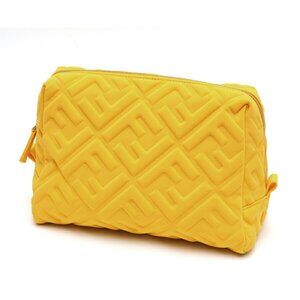 FENDI Yellow Pouch